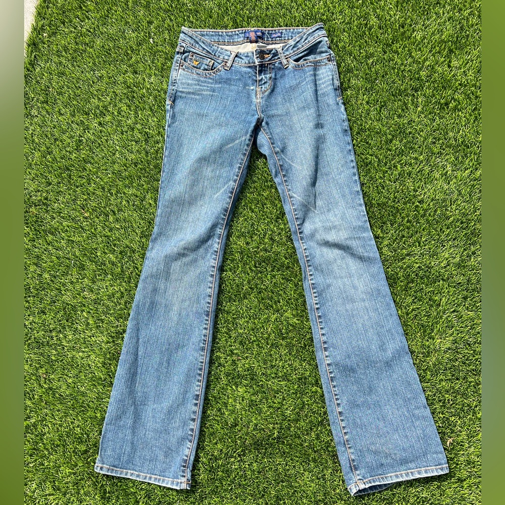 Aeropostale boot cut jeans flare low rise long stretch
